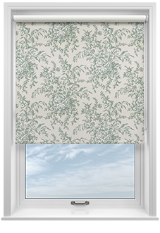 Laura Ashley Picardie, Sage - Twist&Fit Roller Blind